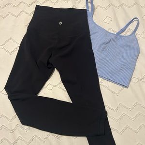 LULULEMON Align High-Rise Pant Leggings 25" in Black